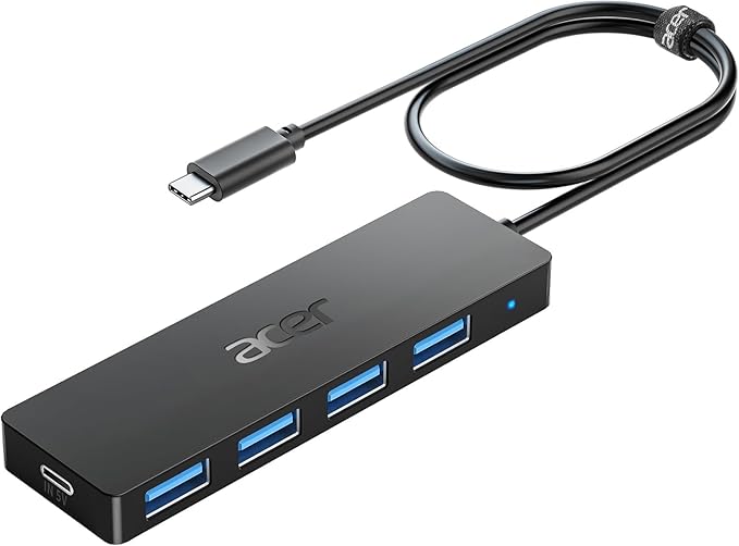 HUB USB 3.2 Type C vers Type A - 10Gbps - 4 Ports