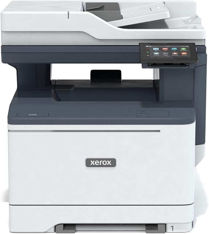 Imprimante Multifonction Xerox C325dni A4 33ppm Couleur Laser Sans Fil avec Impression Recto-Verso - Copie/Impression/Scanner/Fax - Ecran tactile Couleur