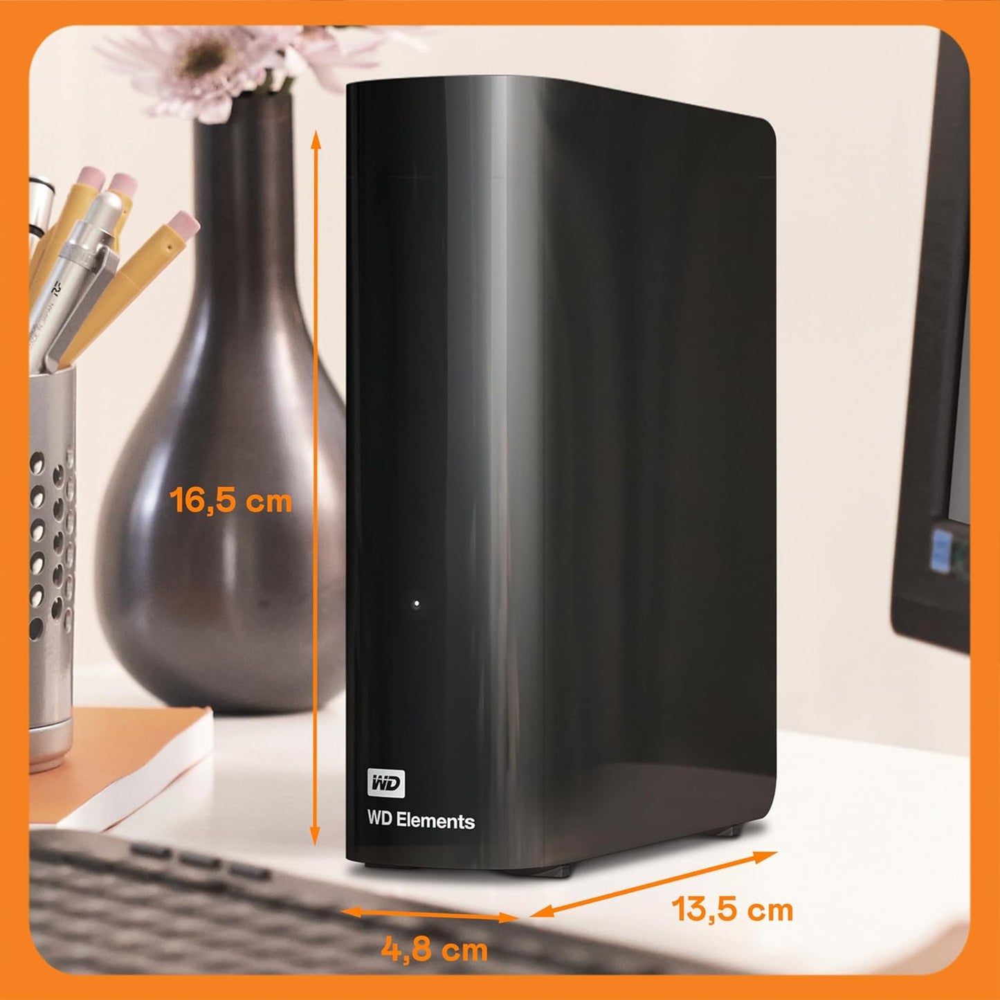 Disque dur externe 3,5 pouces USB 3.0 Western Digital de 24TB